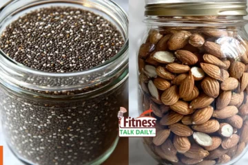 Soaked Chia Seeds vs-Soaked Almonds